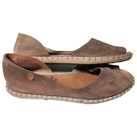 Verbenas Cruz Espadrilles Leather EU 41 W 10.5 Comfort - Picture 1 of 7